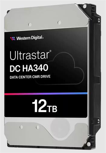 12TB WDC Ultrastar HA340 - 7200rpm, sATA3, 512e, 512MB, (SE) 3,5"