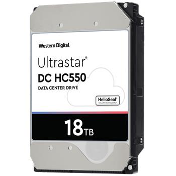 16TB WDC Ultrastar HC550 - 7200rpm, SAS3, 512e, 512MB, (SE), P3, 3,5"