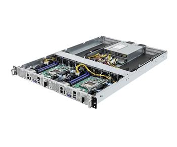 1U2N GPU Server 1U2N2G-AM5/2T 1U 2×(AM5 (120W), PCI-E16g5, 2×10GbE-T, M.2, IPMI, 4DDR5) rPS (80+ PLAT.)