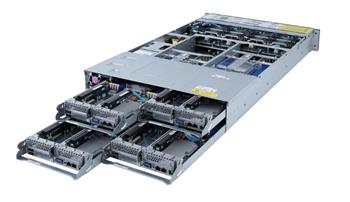 2U4N Server H262-NO0 4×(2S-P+ (270W), 2×10GbE-T,6NVMe4/SFF, 2PCI-E16g4LP,OCP, 16DDR4-3200, IPMI) rPS (80+ PLAT.), CMC