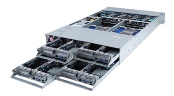 2U4N Server H262-NO1 4×(2S-P+ (270W), noLAN,6NVMe4/SFF, 2PCI-E16g4LP,OCP3, 16DDR4-3200, IPMI) rPS (80+ PLAT.), CMC