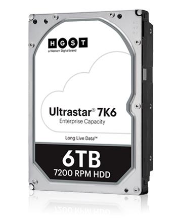 6TB WDC Ultrastar 7K600/HC310 - 7200rpm, SAS3, 4kn, 256MB, (SE). P3, 3,5"