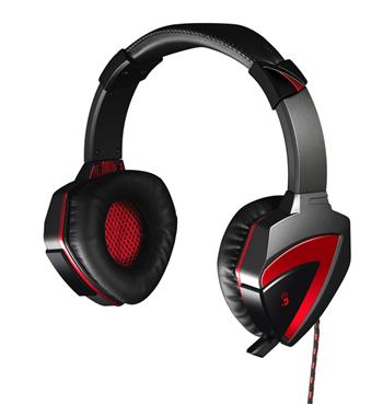 A4tech Bloody G501 herní sluchátka 7.1, USB, Černá/červená