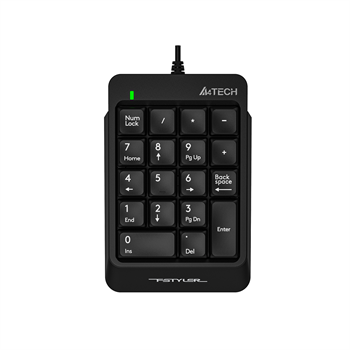 A4tech FK13P FStyler, numerická klávesnice, USB, černá