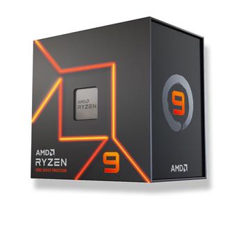 AMD Ryzen 9 7900 - 3,7GHz, 12core, 64MB L3, 65W, 1P, BOX, (AM5, Zen4, 24PCI-Eg5, 128GB 3600MHz)