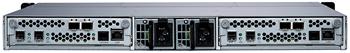Areca 9200iD-DR1 1U head 10G iSCSI(4×SFP+)/SAS3(4×8644) ,2GB, DualCntrl R0/1/5/6/10/50,60,rPS