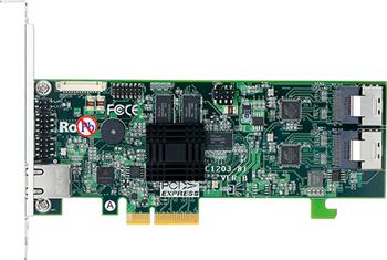 Areca1203-8i SATA3RAID(0/1/5/6/10/50/60) 2×8087,512MB,PCI-E4 g2,LP