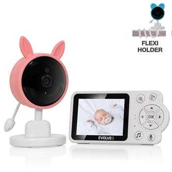 EVOLVEO Baby Monitor N3 videochůvička Růžová