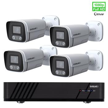 EVOLVEO Detective IP8 SMART Kamerový síťový systém NVR + 4 kamery