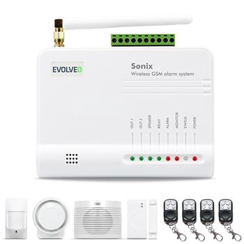 EVOLVEO Sonix, bezdrátový GSM alarm