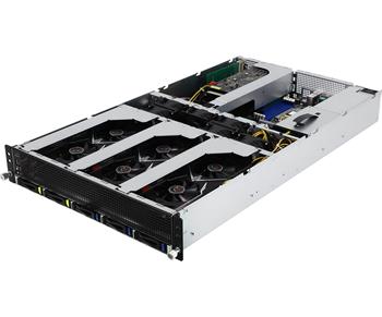 GPU Server 2U4G-EPYC 2U S-SP3, 4GPU(PCI-E16),PCI-E8LP, 2×10GbE-T, 4SFF,1NVMe IPMI, 8DDR4-2666, rPS (80+PLAT)