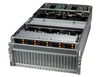 GPU Server 521GU-TNXR 5U 2S-E(350W),4SXM5 GPU, 6PCIE16LP,2AIOM,10NVMe5/SFF, IPMI,32DDR5,rPS (80+TIT)L9