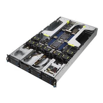 GPU server ESC4000-E10 2U 2S-P+(205W), 4GPU,2-E16g4LP,-E8g4,2GbE,6sATA3&2NVMe4,IPMI,16DDR4,rPS 1,6kW (80+PLAT.)