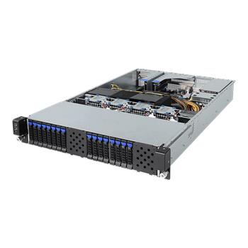 GPU Server G221-Z30 2U S-SP3, 2GPU(PCI-E16), 2×10GbE(SFP+), 16SFF,M.2, IPMI, 16DDR4-2666, rPS (80+PLAT)