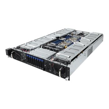 GPU Server G291-281 2U 2S-P, 2×10GbE-T, 8SFF, 8GPU(2root),2-E16LP, 24DDR4-2666, IPMI, rPS (80+TIT)