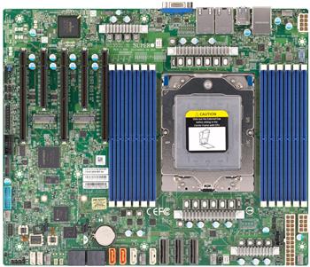 H13SSL-N S-SP5(400W), ATX, 2GbE-T, 12DDR5-4800, 3PCI-E16g5,2-E8g5, 6NVMe(MCIO), 8sATA, 2M.2,IPMI, RoT