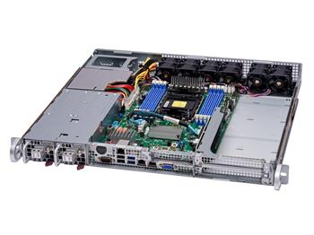 IoT Server 111E-FDWTR mini1U S-E(300W) 2×10GbE-T, 2SFF(int), 8DDR5, 3PCI-E16g5, M.2, IPMI, DC rPS (80+PLAT)