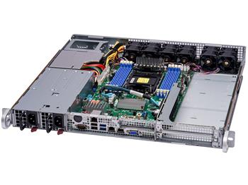IoT Server 111E-FWTR mini1U S-E(300W) 2×10GbE-T, 2SFF(int), 8DDR5, 3PCI-E16g5, M.2, IPMI, rPS (80+PLAT)