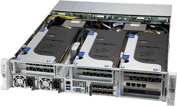IoT Server 220HE-FTNR 2U (58cm) 2S-P+(270W) noLAN, 8NVMe4/SFF, 32DDR4, 8PCI-E16/8g4, 2AIOM, 2M.2, IPMI, rPS (80+TIT)