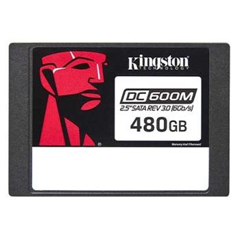 Kingston SSD DC600M 480GB SATA3 2,5" 560/470MBs 94/41kIOPS, 3D TLC, 1DWPD