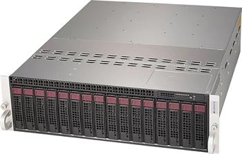 MicroCloud 3015MR-H8TNR 3U 8×(AM5, Ryzen7000, noLAN,4DDR5-5200,PCI-E8g5, microLP, 2sATA/NVMe4,IPMI), rPS 2k2W (80+TIT)