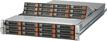 SC826SE1C-R1K02JBOD 2U JBOD 24sATA/SAS3,(SAS3 exp.),rPS (TITANIUM 80+), 4×SFF-8644, IPMI