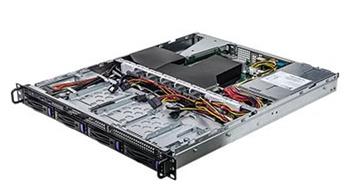 Server 1U4LW-X570 1U AM4, PCI-E16, 2GbE, 4sATA, 2M.2, IPMI, 4DDR4, (80+ GOLD)