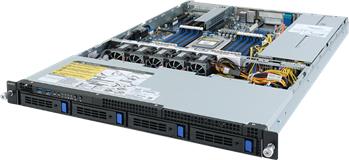 Server R152-Z30 1U S-SP3(240W), 2GbE, 4sATA, 2M.2, IPMI, 16DDR4-3200, PCI-E16(g4). OCP, rPS (80+PLAT)