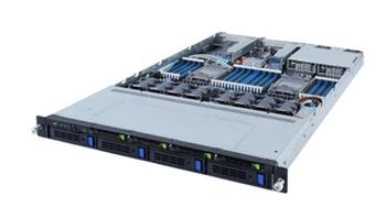 Server R182-M80 1U 2S-P+(270W), 2GbE, 4sATA&4NVMe4/SFF, IPMI, 32DDR4-3200, 2PCI-E16(g4), 2OCP, rPS (80+ PLAT)