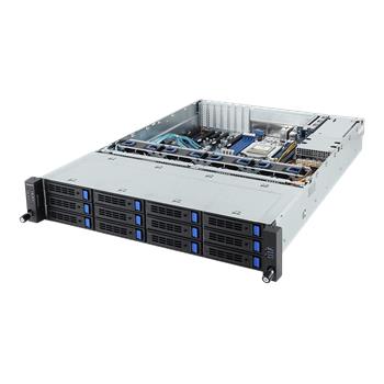Server R271-Z00 2U S-SP3, 2GbE, 12sATA, 2SFF, M.2, IPMI, 8DDR4-2666, 5PCI-E16/E8LP, rPS (80+PLAT)