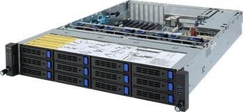 Server R272-Z30 2U S-SP3(240W), 2GbE,12sATA, 2SFF, 2M.2, IPMI, 16DDR4-3200, PCI-E16(g4). OCP, rPS (80+PLAT)