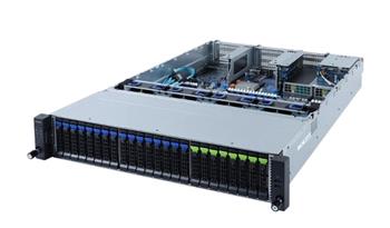 Server R282-N80 2U 2S-P+(270W),2GbE, 8NVMe4/SFF&16SFF&2SFF, IPMI, 32DDR4-3200, 8PCI-E8(g4),2-E16(g4),2OCP, rPS(80+ PLAT)