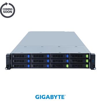 Server R283-Z93 2U 2S-SP5(240W), 2GbE, 8sATA&4NVMe4&4SFF, 24DDR5, 2GPU,2PCI-E16(g5), 2OCP3, IPMI, rPS 2k4W (80+ PLAT)