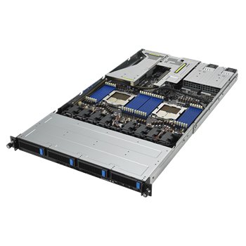 Server RS700A-E12-RS4U/10G 1U,2S-SP5(350W), 2×10GbE-T,3+1PCI-E16/8(g5)/GPU,24DDR5,4sATA/NVMe5, IPMI, 2K6W rPS (80+Tit.)