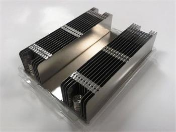 SNK-P0047PSM Pasivní 1U twin heatsink úzký pro 2P LGA2011 ILM, přední procesor - vybrané žebrování