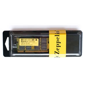 SODIMM DDR II 512MB 667MHz (box) - Zeppelin (doživotní záruka)