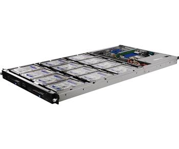 Storage server 1U12XL-EPYC/2T2E 1U S-SP3, PCI-E16, 2×10GbE-T, 12sATA,2NVMe, 2M.2, IPMI, 8DDR4, rPS (80+PLAT)
