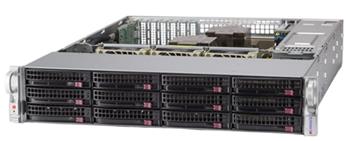 StorageServer 620P-ACR12L 2U 2S-P+, 2×10GbE-T, 12LFF(SAS3 HBA)&2SFF, 2+16DDR4, 5PCI-E16/8g4LP, M.2, IPMI, rPS (80+TIT)