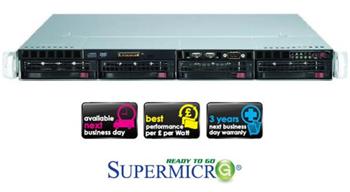 Supermicro ReadyToGo - RX-1240i 1U,E5-2620,2×4GB,500GB,rPS