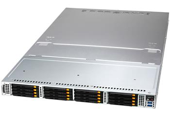 SuperStorage 1115S-NE316R 1U SP5 (300W), 2AIOM(OCP3), 16×E3.S NVMe5, 24DDR5, 2PCI-E16g5,2M.2, IPMI, rPS (80+TIT)