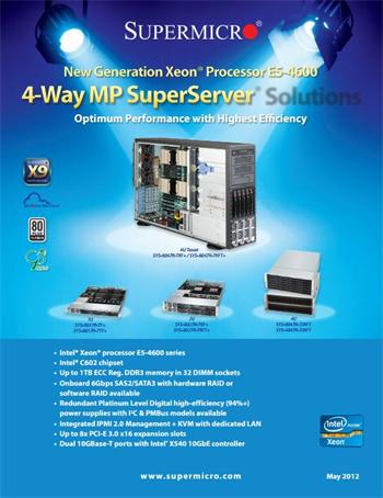 Tištěný katalog Supermicro - 4Way MP SuperServer Solutions