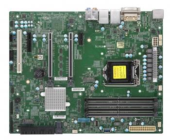 X11SCA-F C246,LGA1151-2, 2PCI-E16g3,E4,PCI,2GbE,4DDR4, 8sATA3, 2M.2, 2DP,1DVI, audio, IPMI