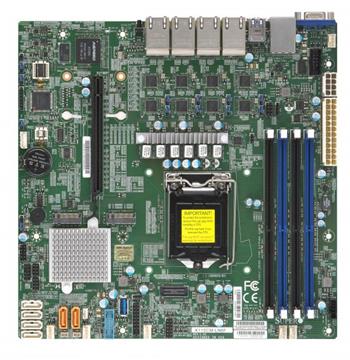 X11SCM-LN8F iC246,LGA1151-2, PCI-E16, 8GbE,4DDR4, 2M.2, 6sATA,IPMI, mATX~