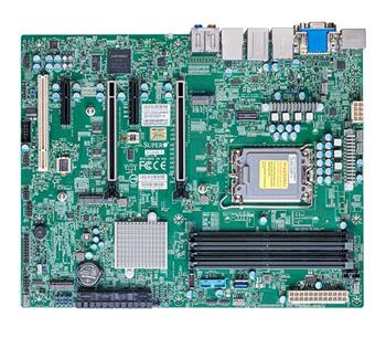 X13SAE-F W680,LGA1700, 2PCI-E16g5(16), 2PCI-E4, 2,5GbE&GbE,4DDR5-4400, 8sATA3, 3M.2, 1DP,1DVI,1HDMI, audio, IPMI, ATX